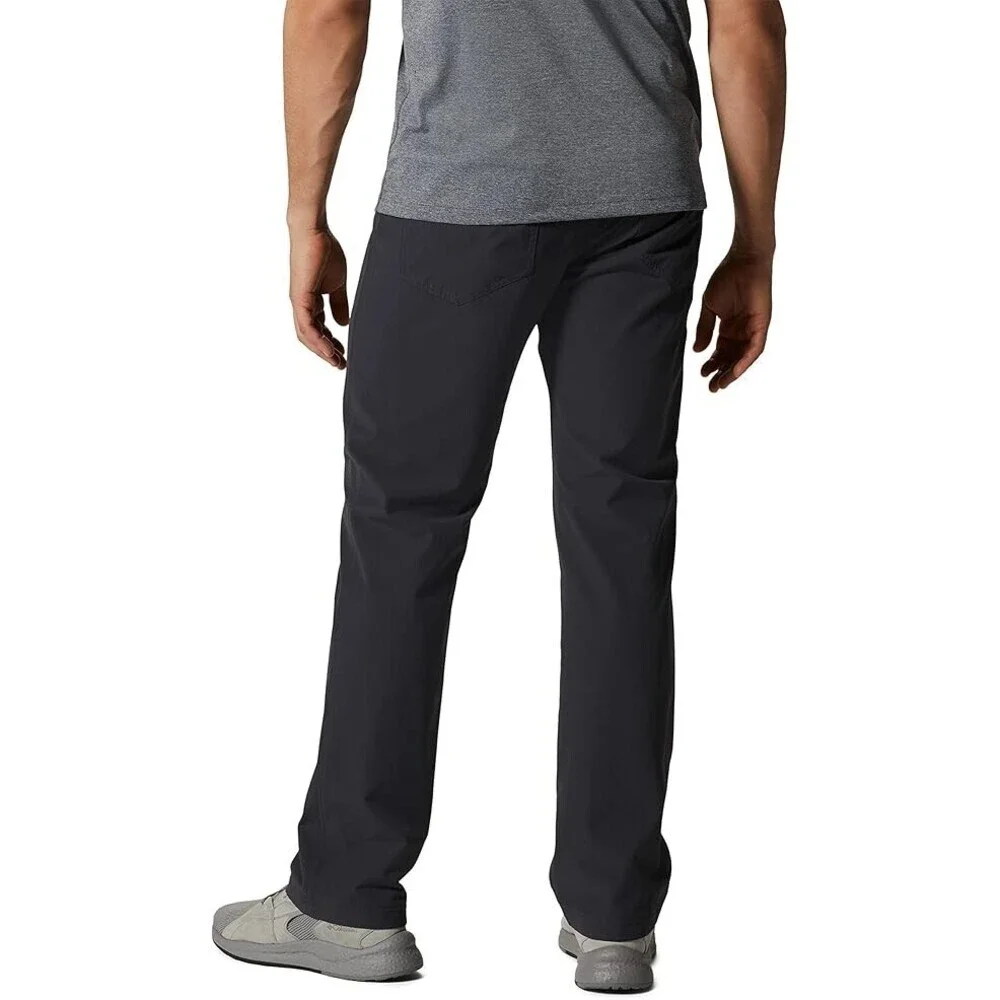 Mountain Hardwear Yumalino Pants Mens 31 Dark Storm Nylon Stretch Pockets RED939